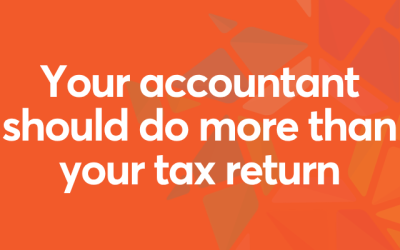 Your accountant should do more than your tax return